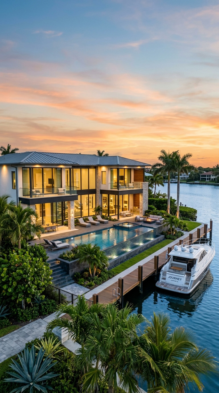 Luxury home Wi-Fi and network installation in Jupiter Island, FL by SurfNet