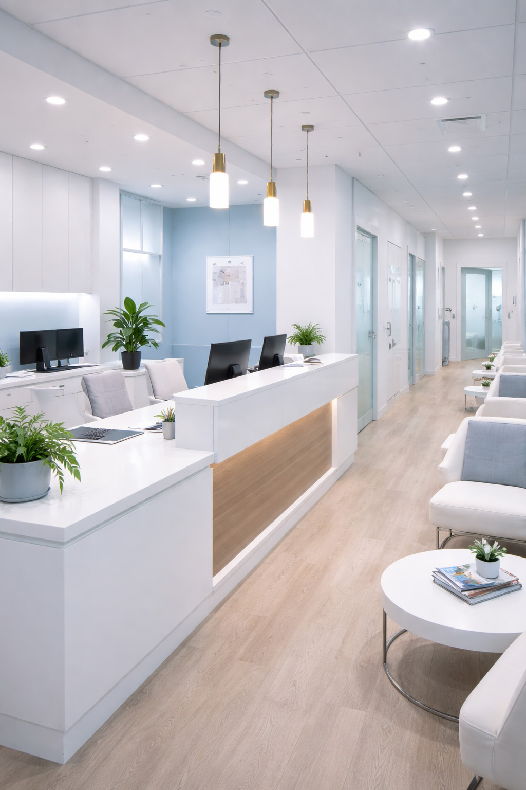 Medical office in Jupiter Florida with WiFi installation and network infrastructure