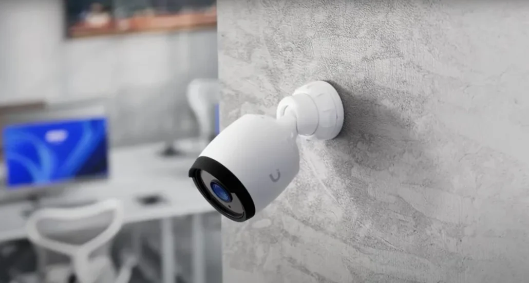 Smart Home Security Camera Installation in Jupiter, FL | SurfNet IT Smart home security camera installed on wall providing remote monitoring and alerts for homes in Jupiter Florida